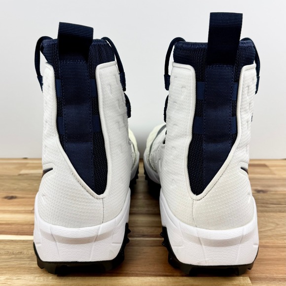Nike Force Savage Pro 2 Football Cleats‎ High Top White Navy Mens 14 Wide main image 5